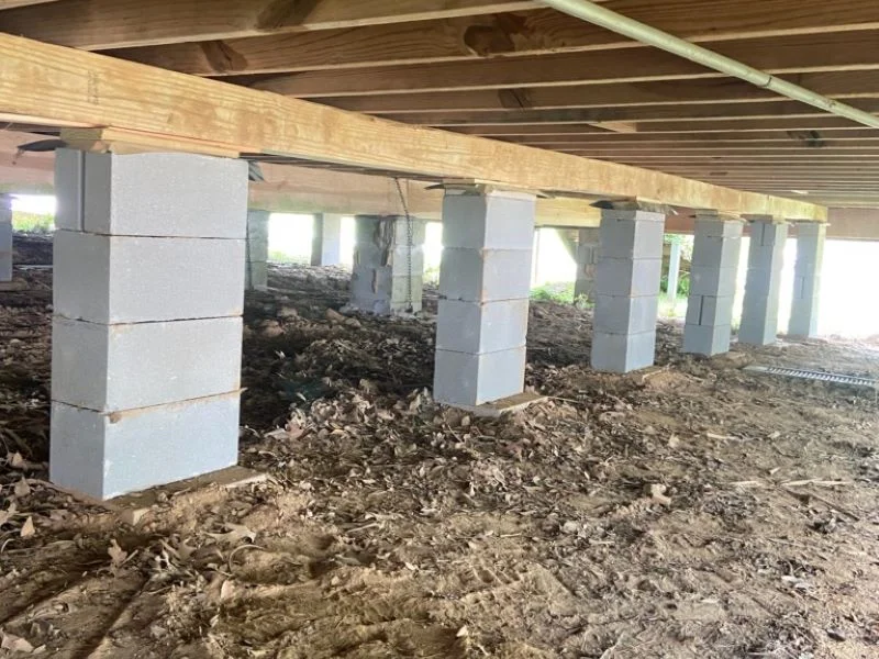 Pier and Beam or Block and Base Foundation Repair in Brooksville, FL